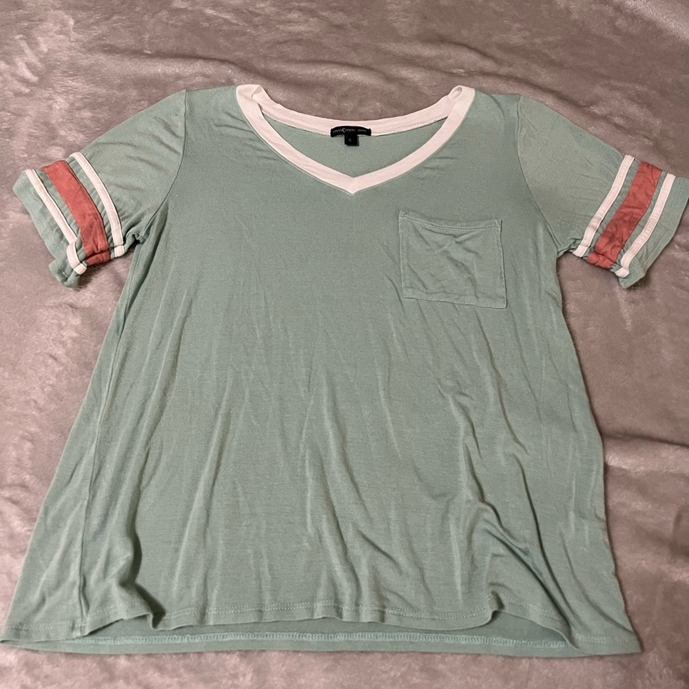 Mint Green Top
